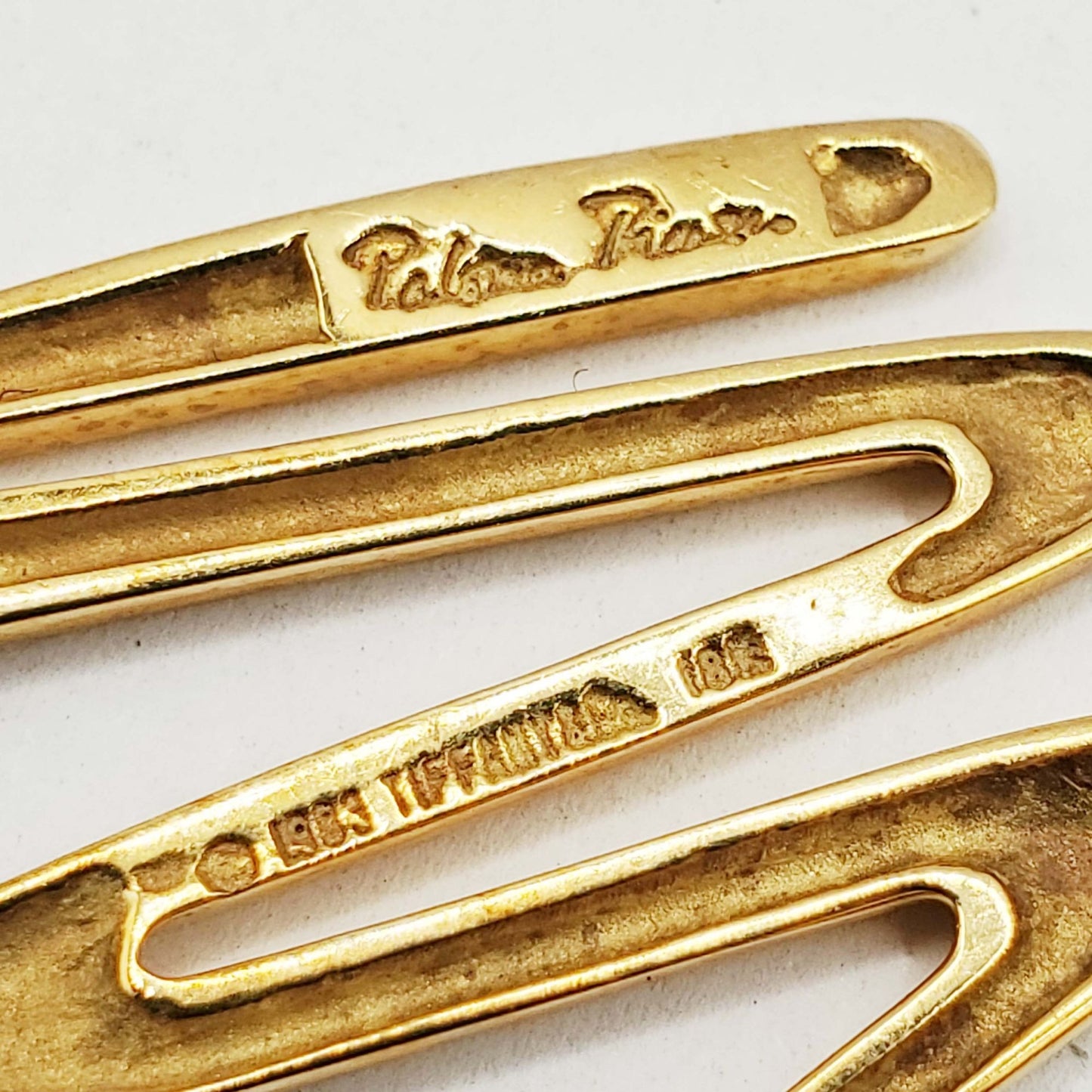 Tiffany & Co Paloma Picasso Scribble Brooch Pin 18k Gold