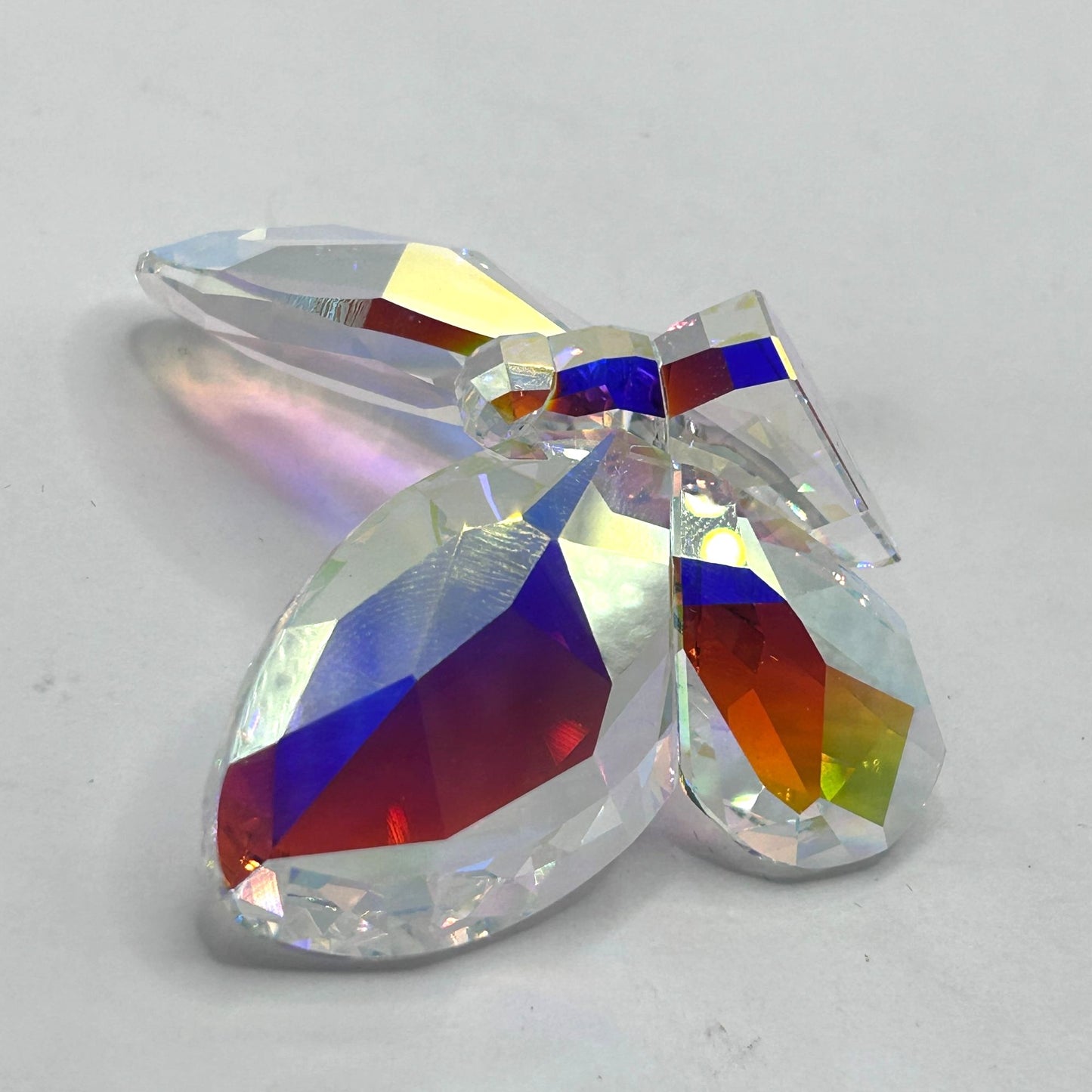 Swarovski Crystal 953056 Butterfly Aurora Borealis In Box With Certificate