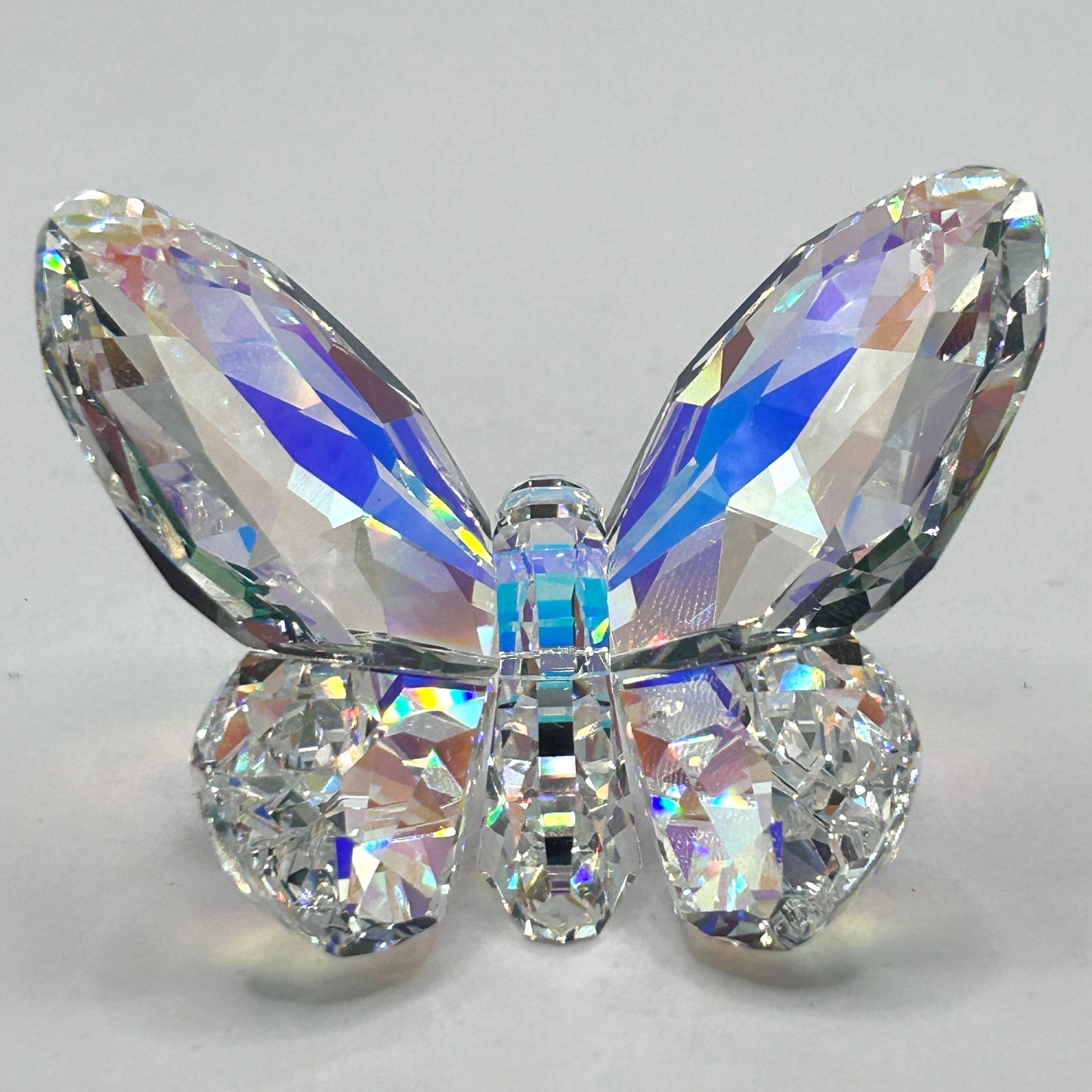 Swarovski Crystal 953056 Butterfly Aurora Borealis In Box With Certificate