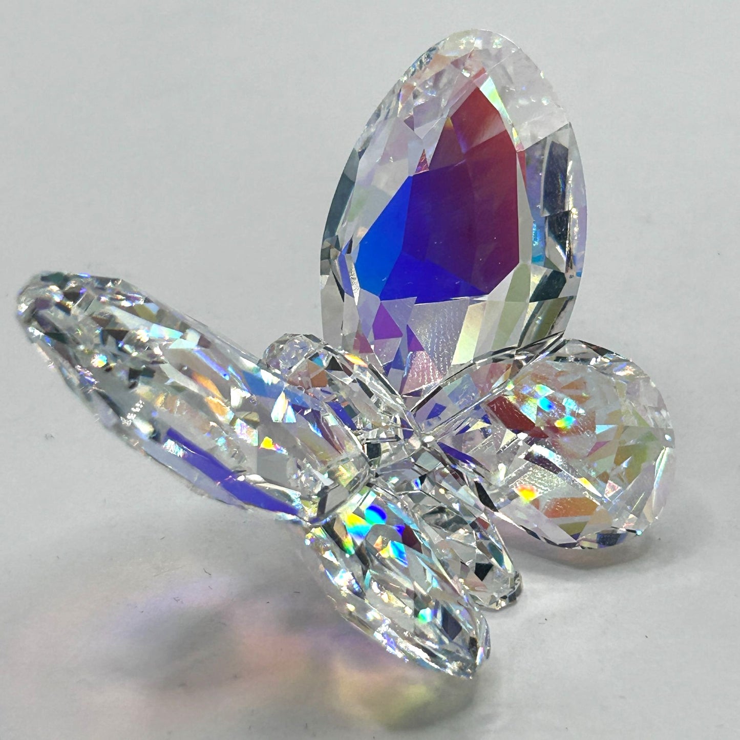 Swarovski Crystal 953056 Butterfly Aurora Borealis In Box With Certificate