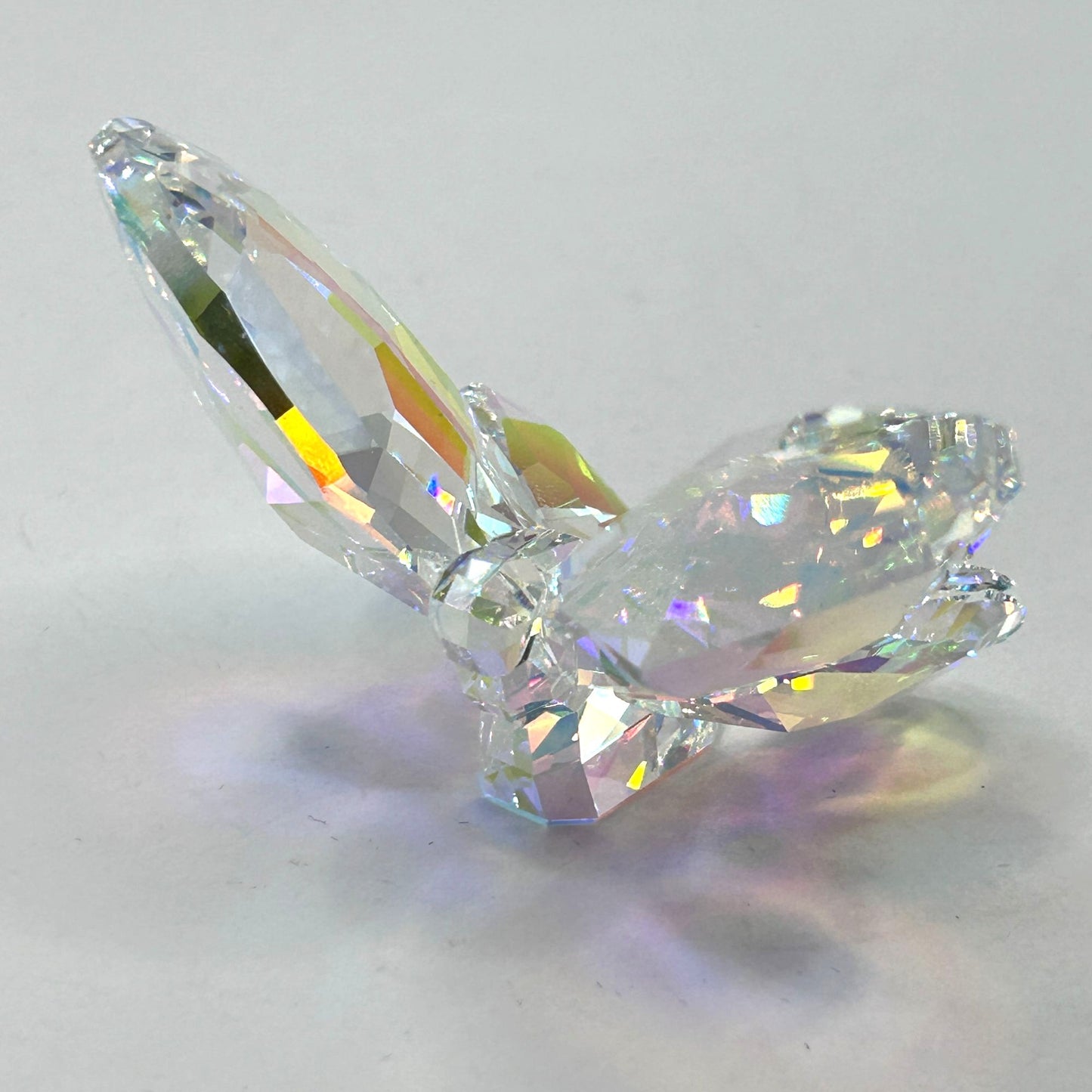 Swarovski Crystal 953056 Butterfly Aurora Borealis In Box With Certificate