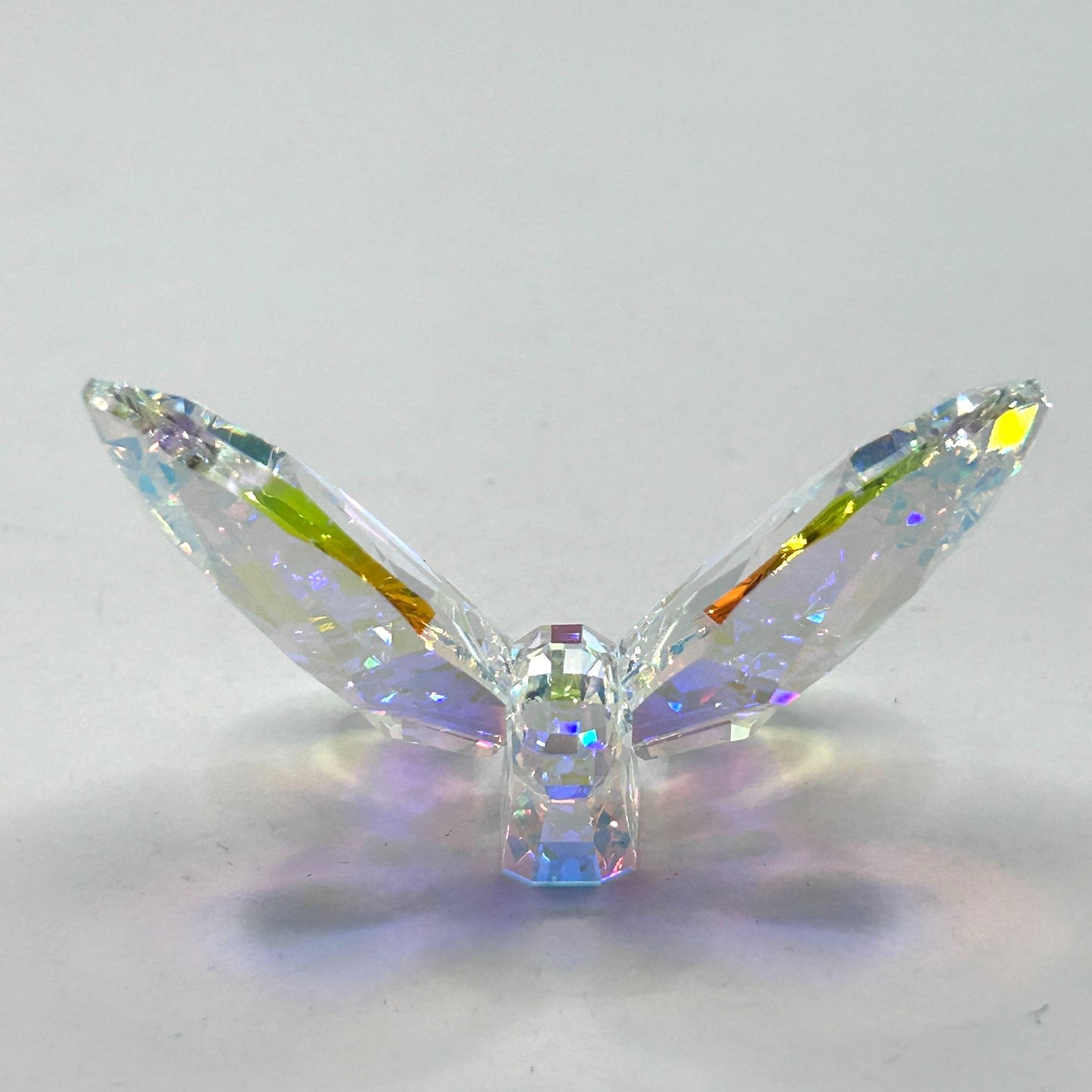 Swarovski Crystal 953056 Butterfly Aurora Borealis In Box With Certificate