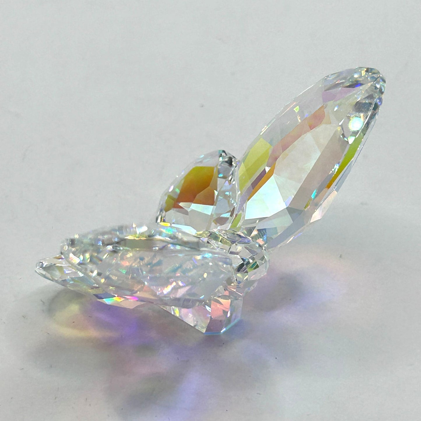 Swarovski Crystal 953056 Butterfly Aurora Borealis In Box With Certificate