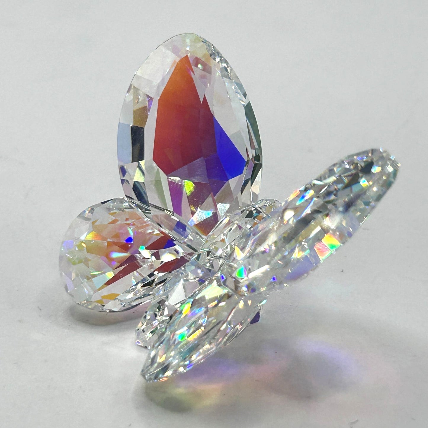 Swarovski Crystal 953056 Butterfly Aurora Borealis In Box With Certificate