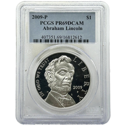 2009-P $1 Abraham Lincoln PCGS PR69DCAM (Proof)