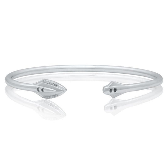 Universe Fine Jewelry MARVEL Black Panther - Cuff Bracelet Sterling Silver CZ