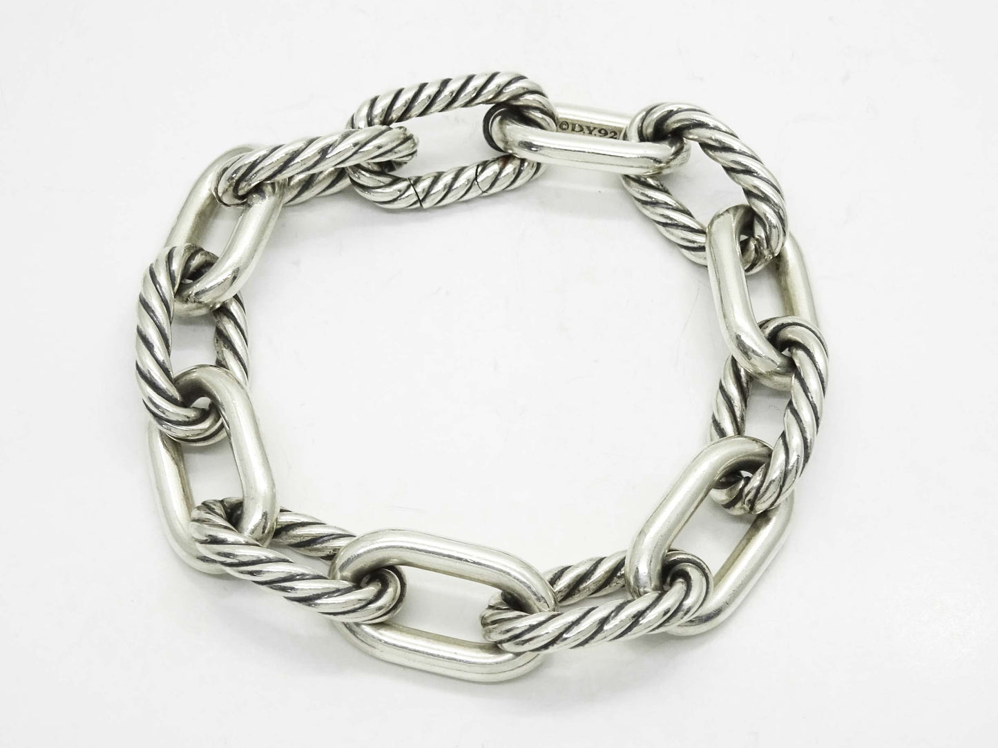 New Old Stock David Yurman Designer Madison Bracelet 8.75" Sterling Silver