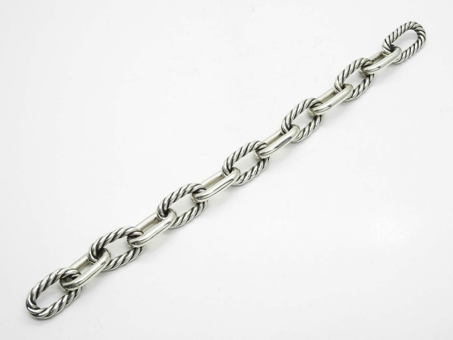 New Old Stock David Yurman Designer Madison Bracelet 8.75" Sterling Silver