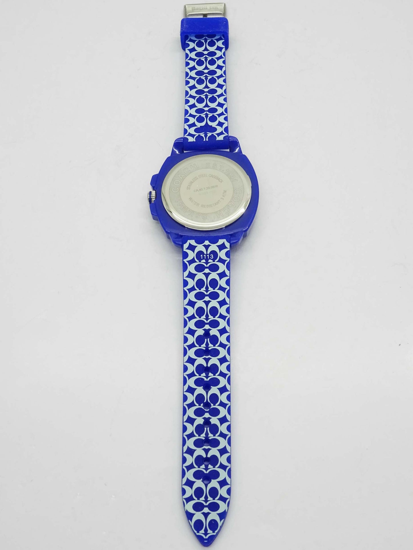 Coach Ladies Blue Boyfriend Wristwatch