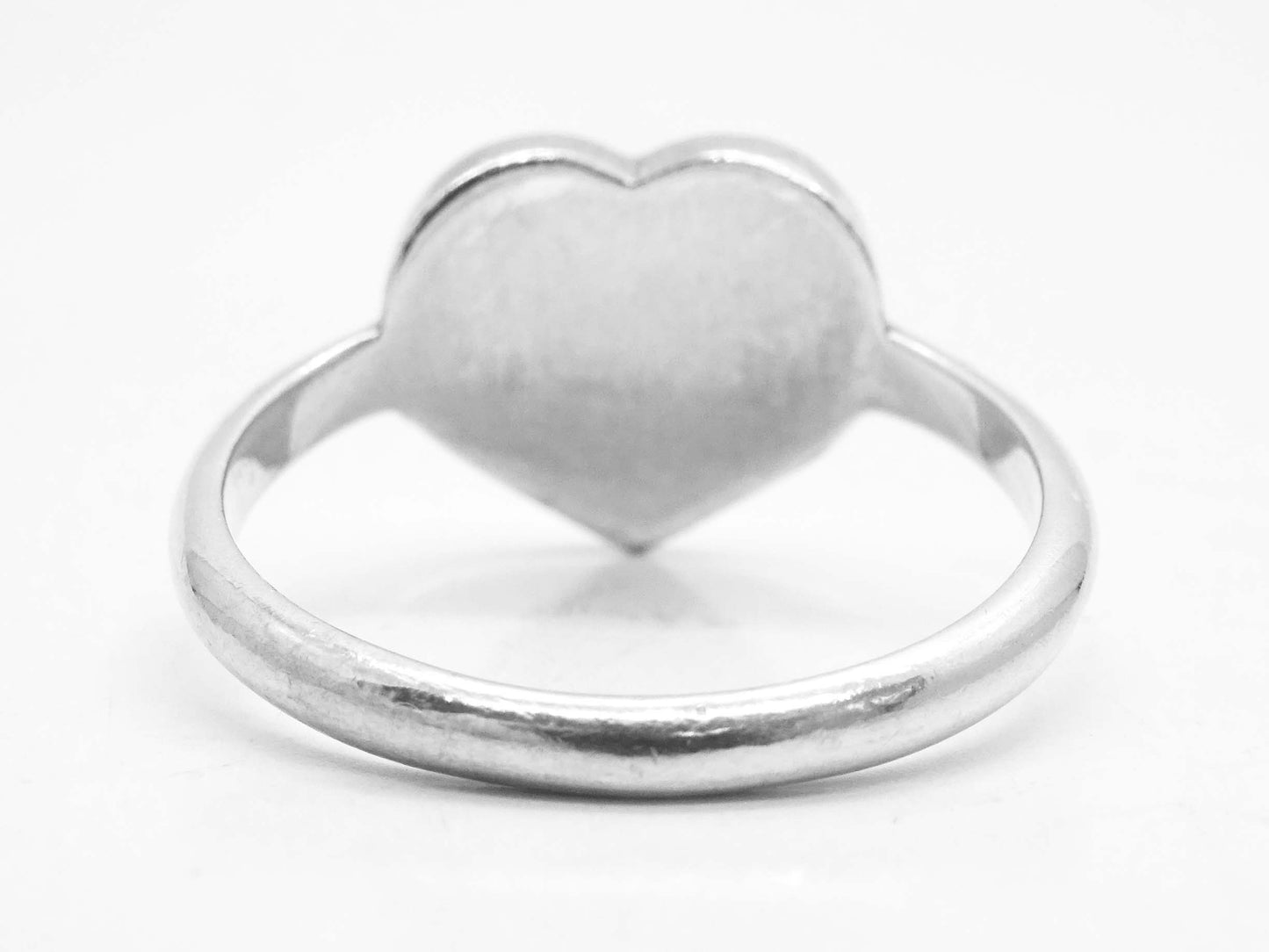 Vintage Return to Tiffany Heart Ring Sterling Silver Size 8