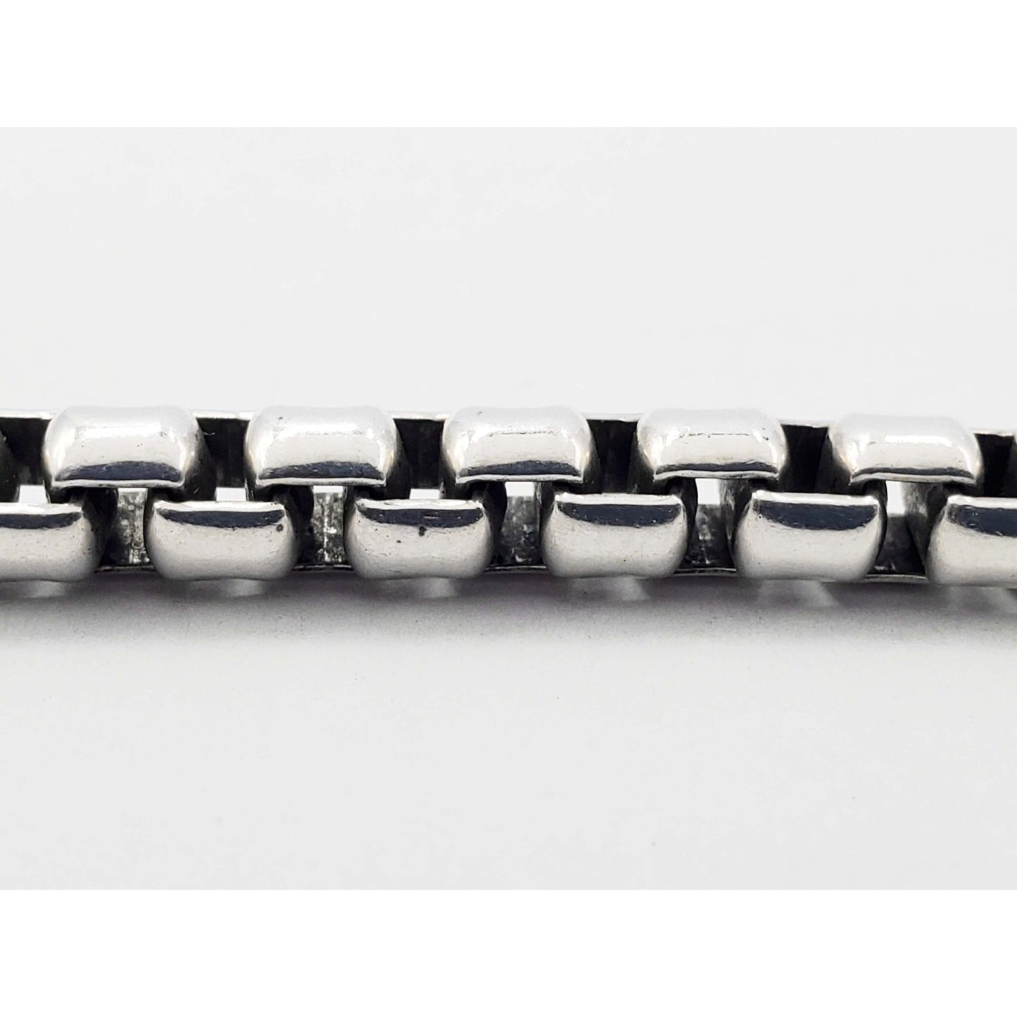 David Yurman Box Chain Bracelet Sterling Silver