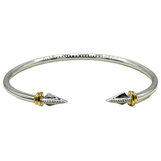 Universe Fine Jewelry MARVEL Black Panther - Cuff Bracelet 925 Sterling Silver CZ