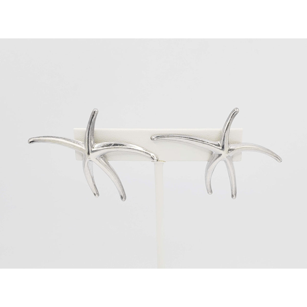 Vintage Tiffany & Co Elsa Peretti Starfish Earrings Sterling Silver