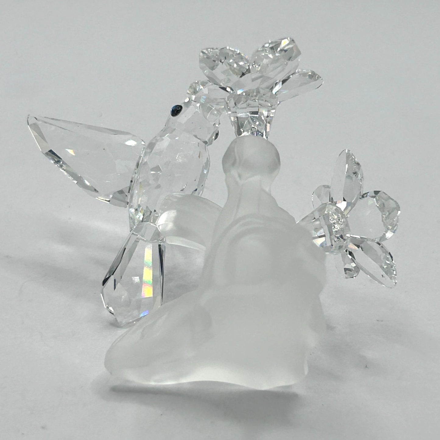 Swarovski Crystal 166184 Hummingbird In Box With Certificate