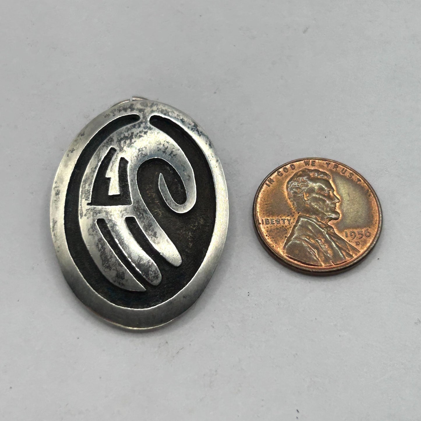 925 Sterling Silver Native American Artisan Necklace Pendant