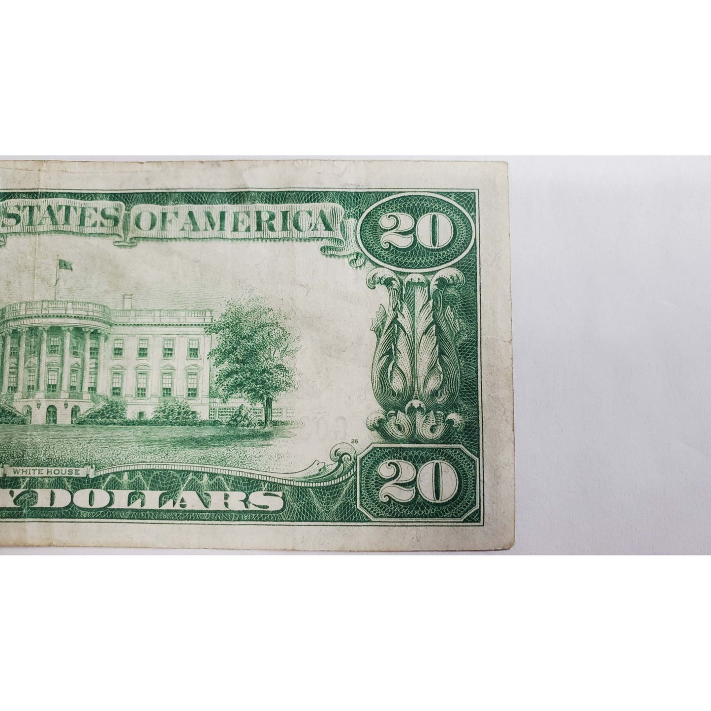 1928 $20 "Redeemable in Gold" Federal Reserve Note Chicago Illinois #G03542279A