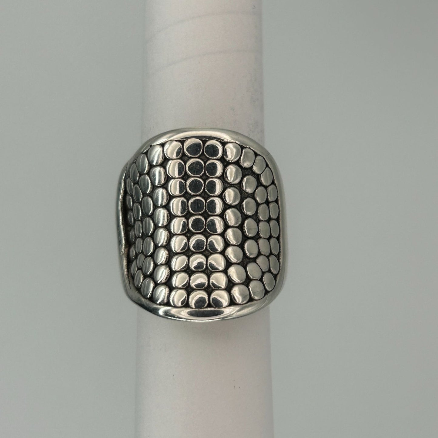Bohemian Thai 925 Sterling Silver Concave Ring