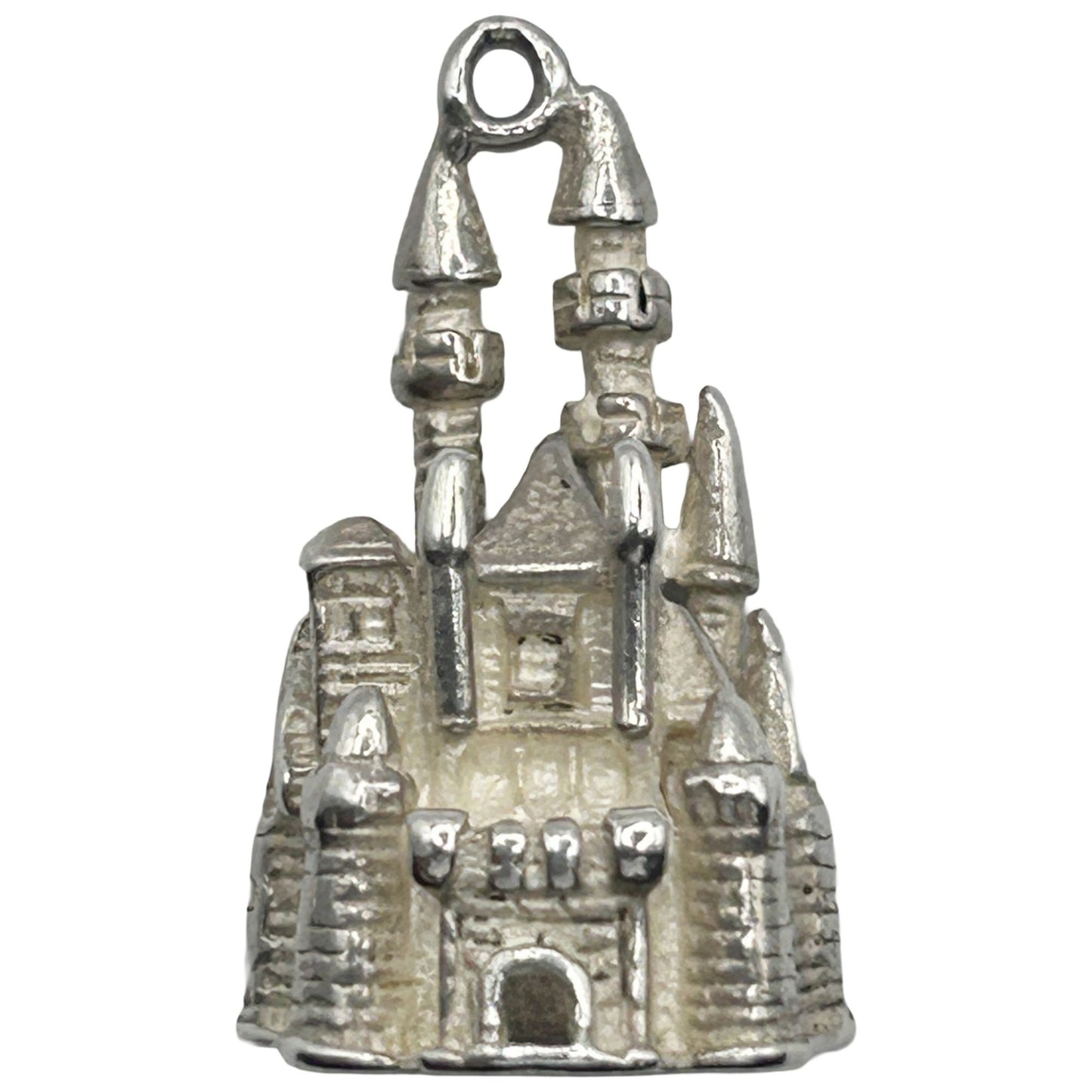 Vintage 925 Sterling Silver Walt Disney Disneyland 3D Cinderella Castle Charm