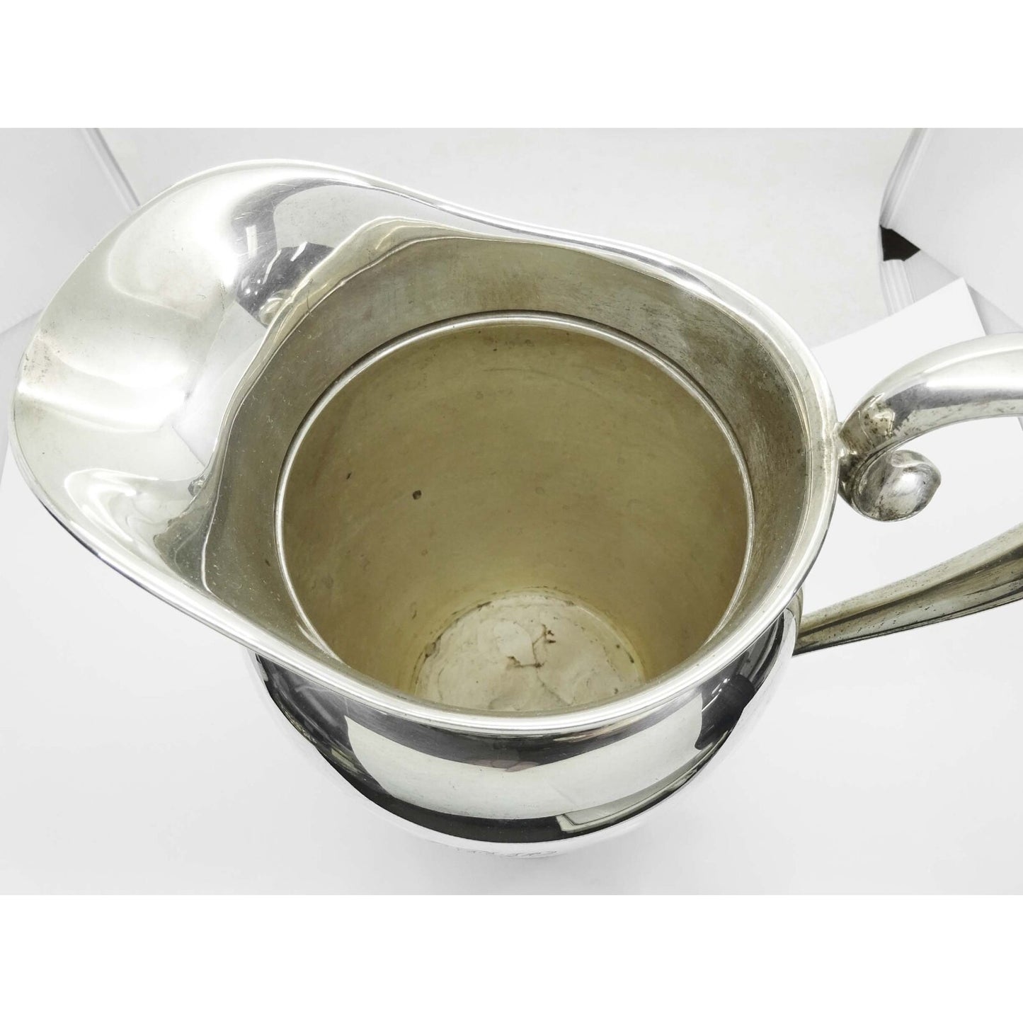 Antique F.B. Rogers Sterling Silver Water Pitcher 701.5 Grams