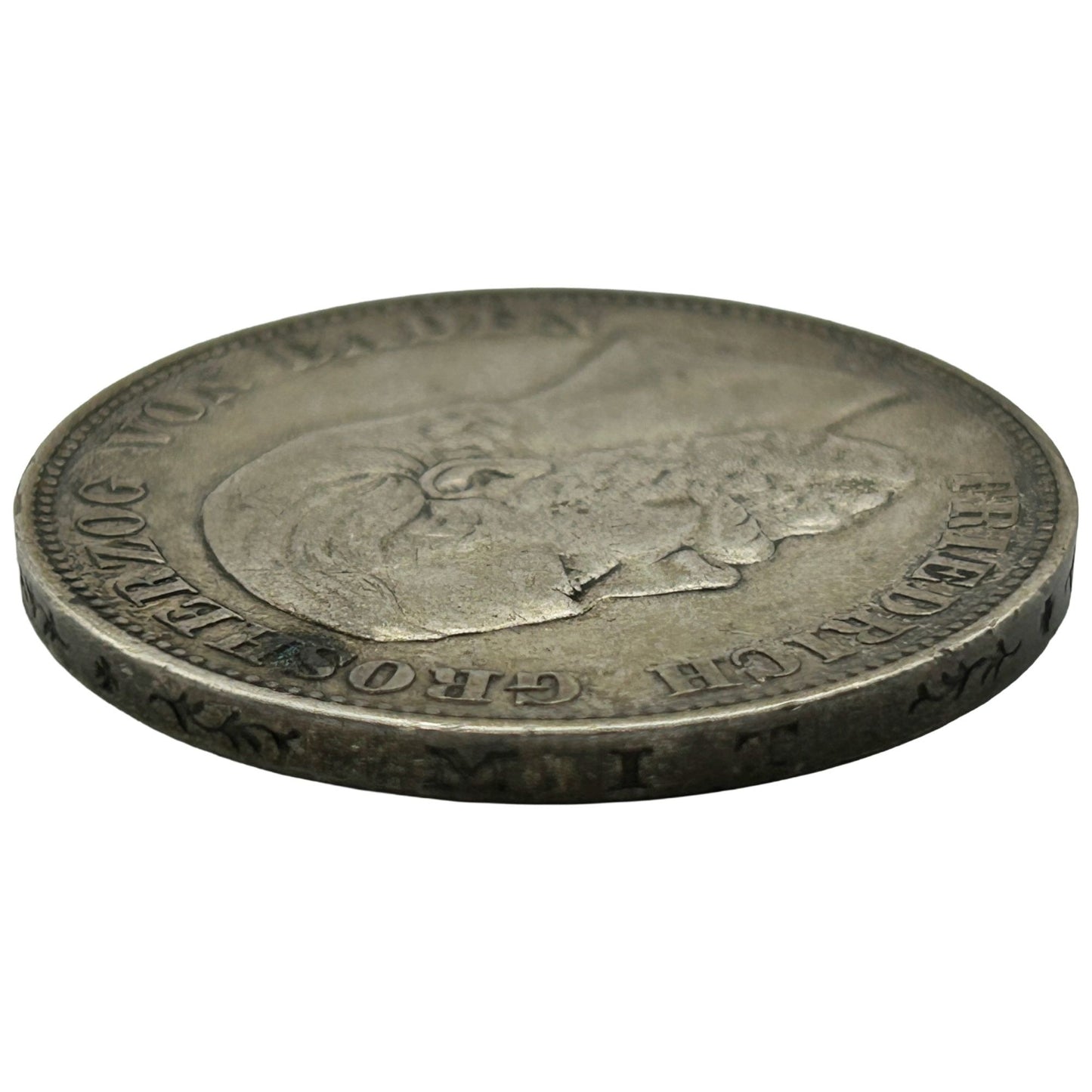 1876-G Germany 5 Mark Baden. Friedrich