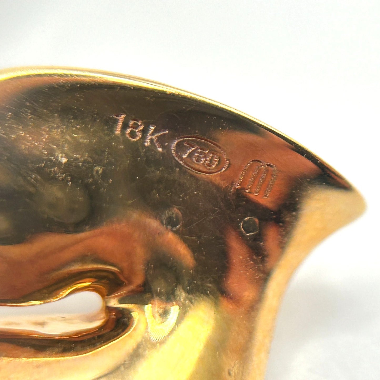 18k .27ctw Diamond Heart Stud Earrings - Stardust Diamonds 18k Two-Tone Gold