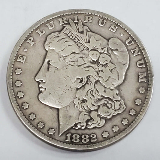 1882-CC Carson City $1 Morgan Silver Dollar