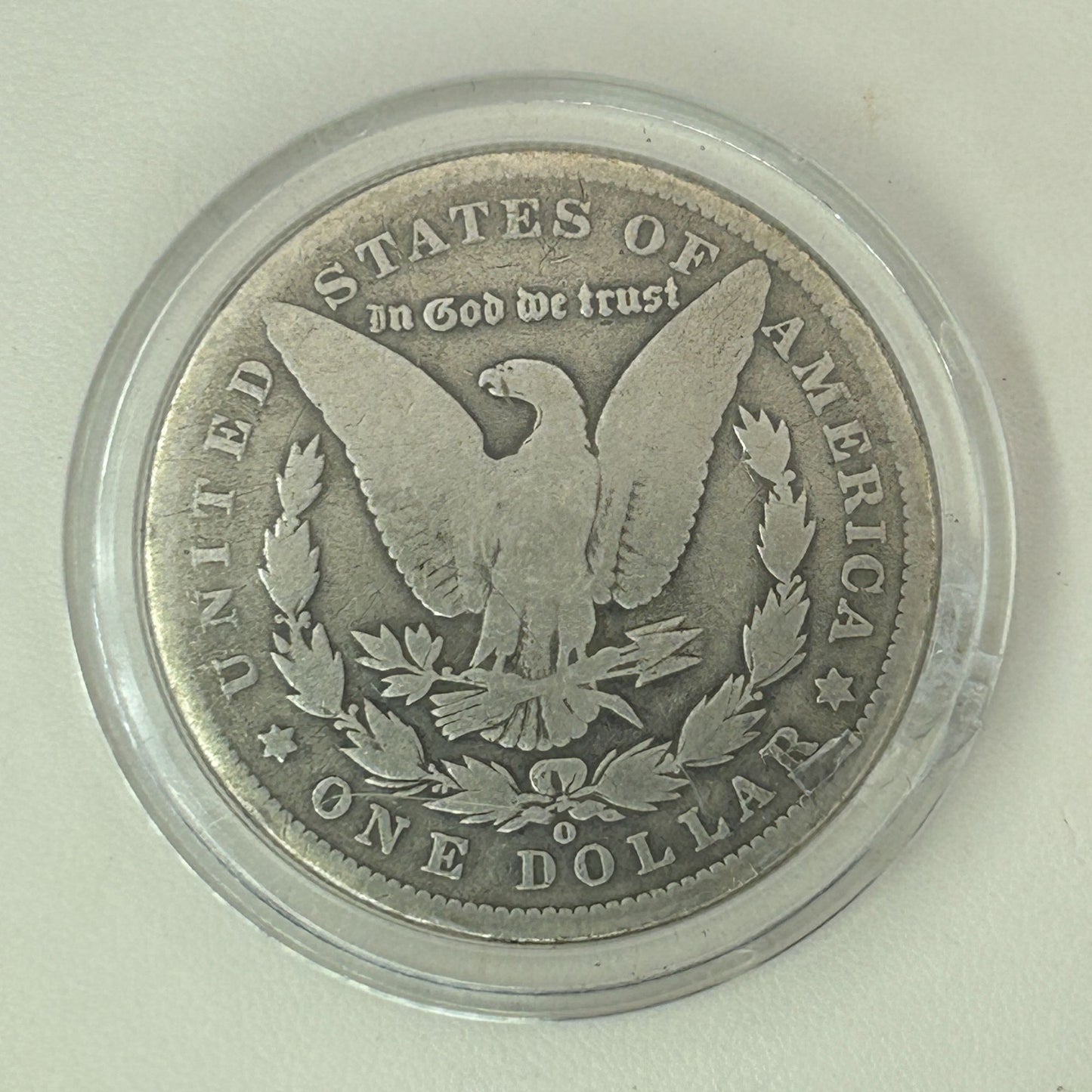 1890 Morgan Dollar AG/About Good 90% Silver $1 US Coin Collectible - O