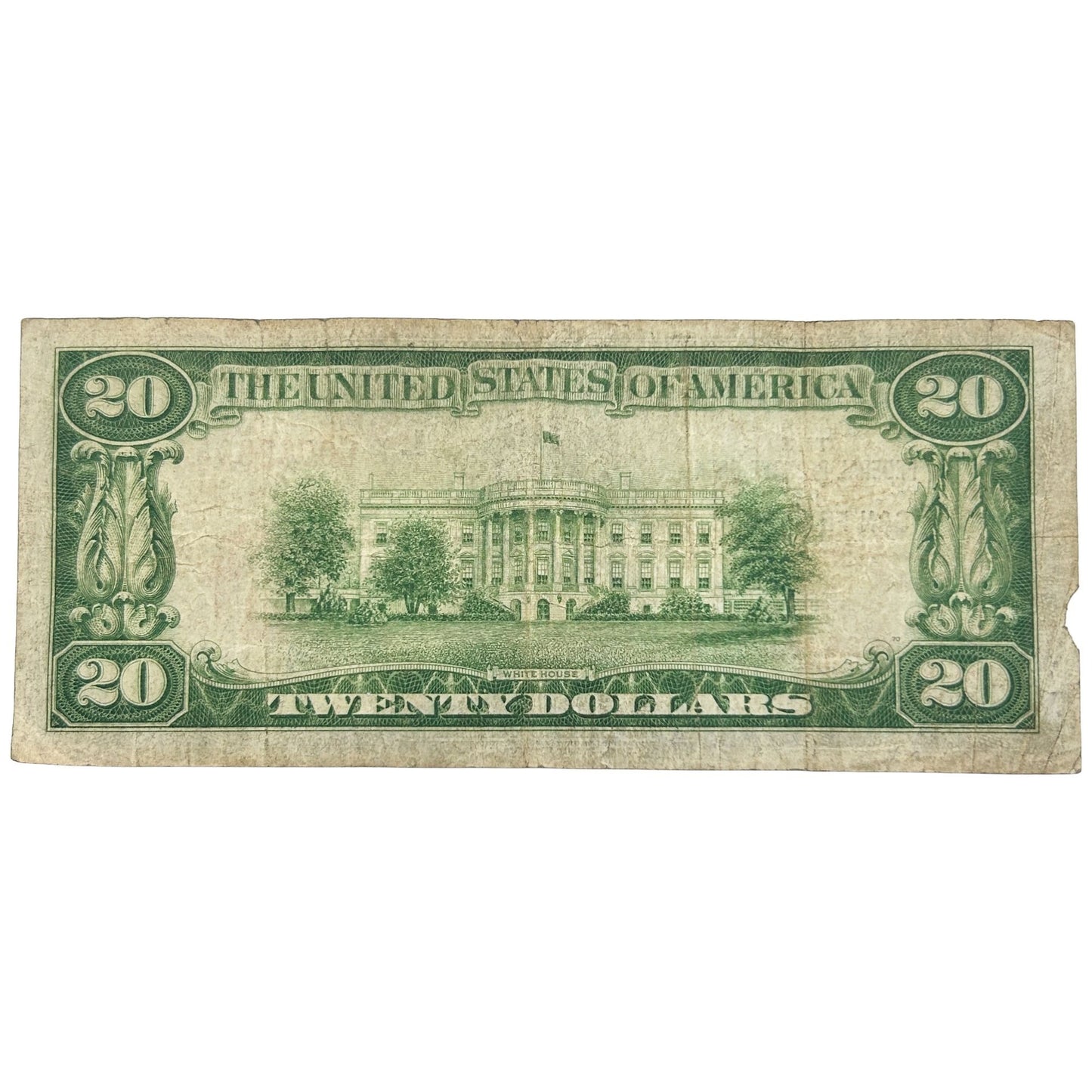 1929 $20 National Currency - Federal Reserve Bank of San Francisco California