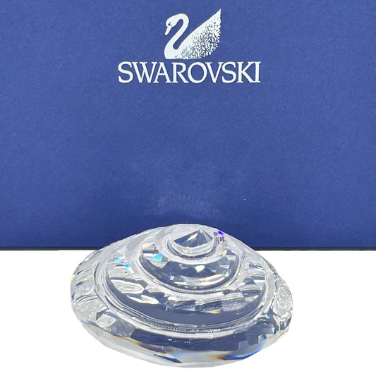 Swarovski Crystal 880693 Spiral Top Shell Paperweight In Box - No COA