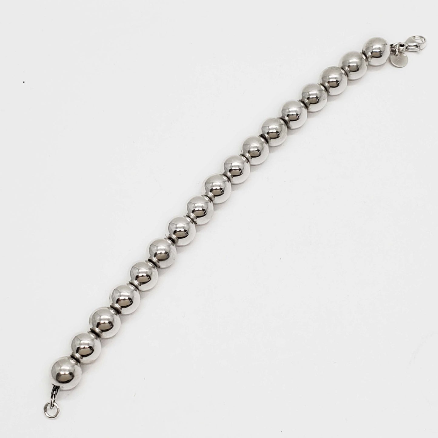 Tiffany & Co HardWear 10mm Ball Bracelet Sterling Silver Medium
