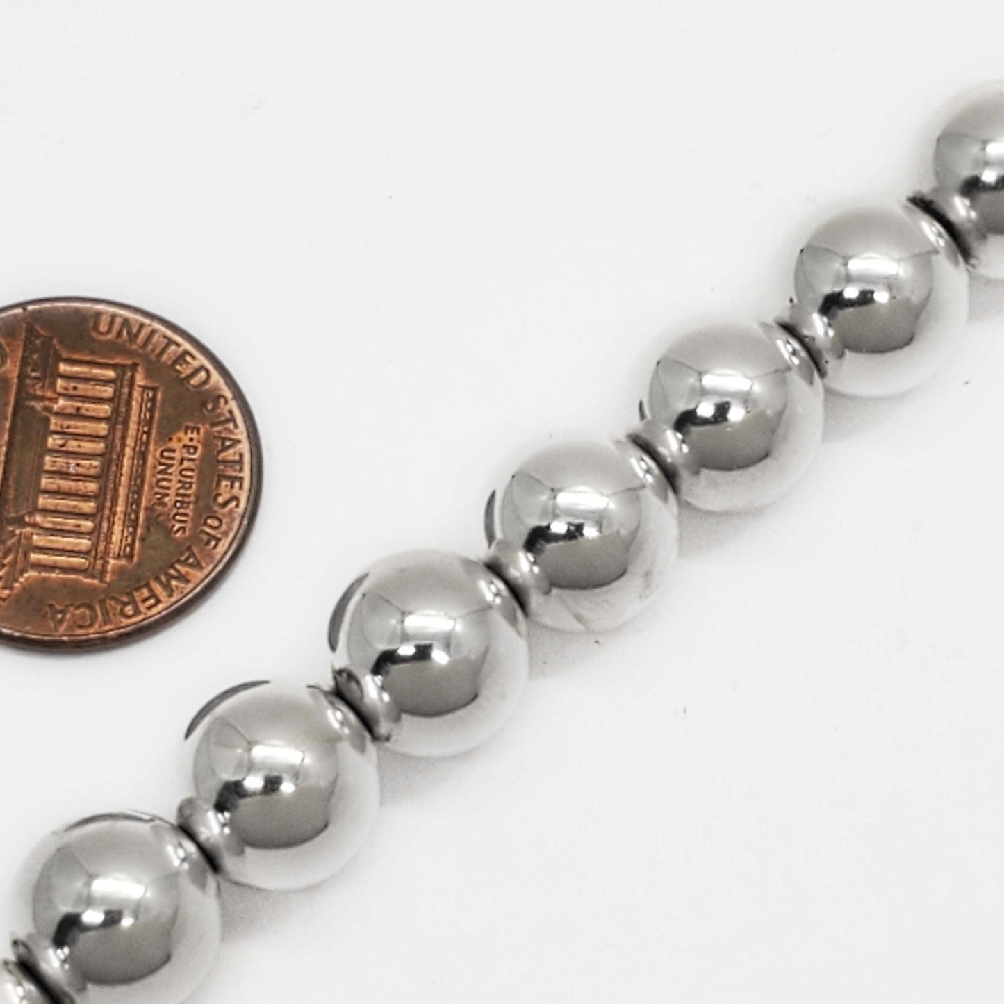Tiffany & Co HardWear 10mm Ball Bracelet Sterling Silver Medium