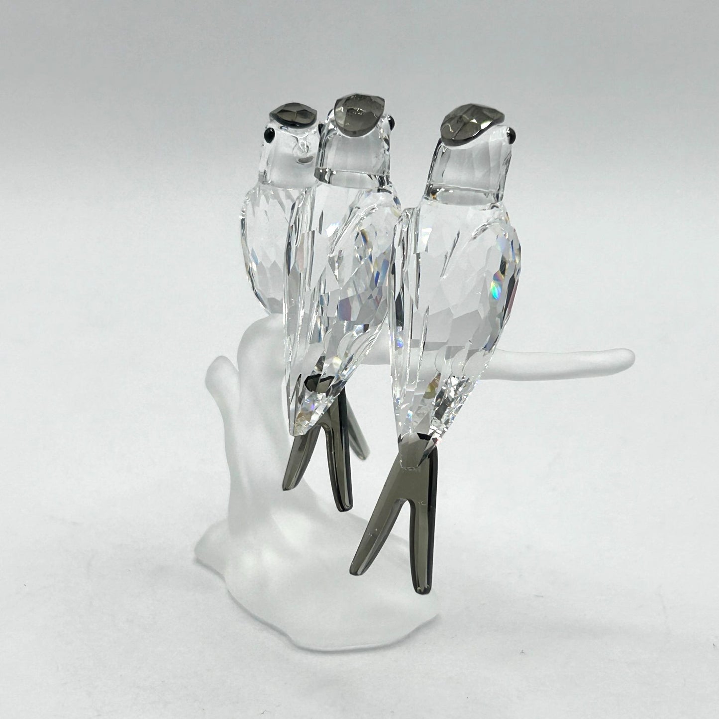 Swarovski Crystal 892039 Swallows In Box With Certificate