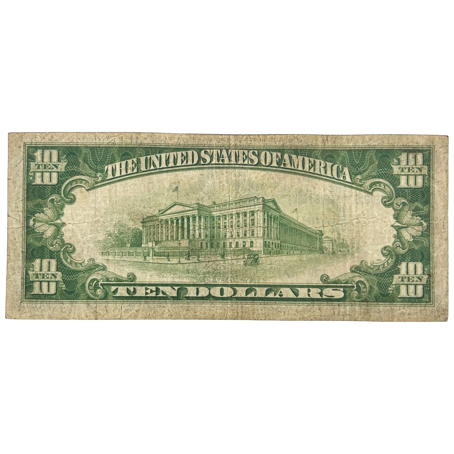 1929 $10 National Currency - Federal Reserve Bank of Cleveland Ohio