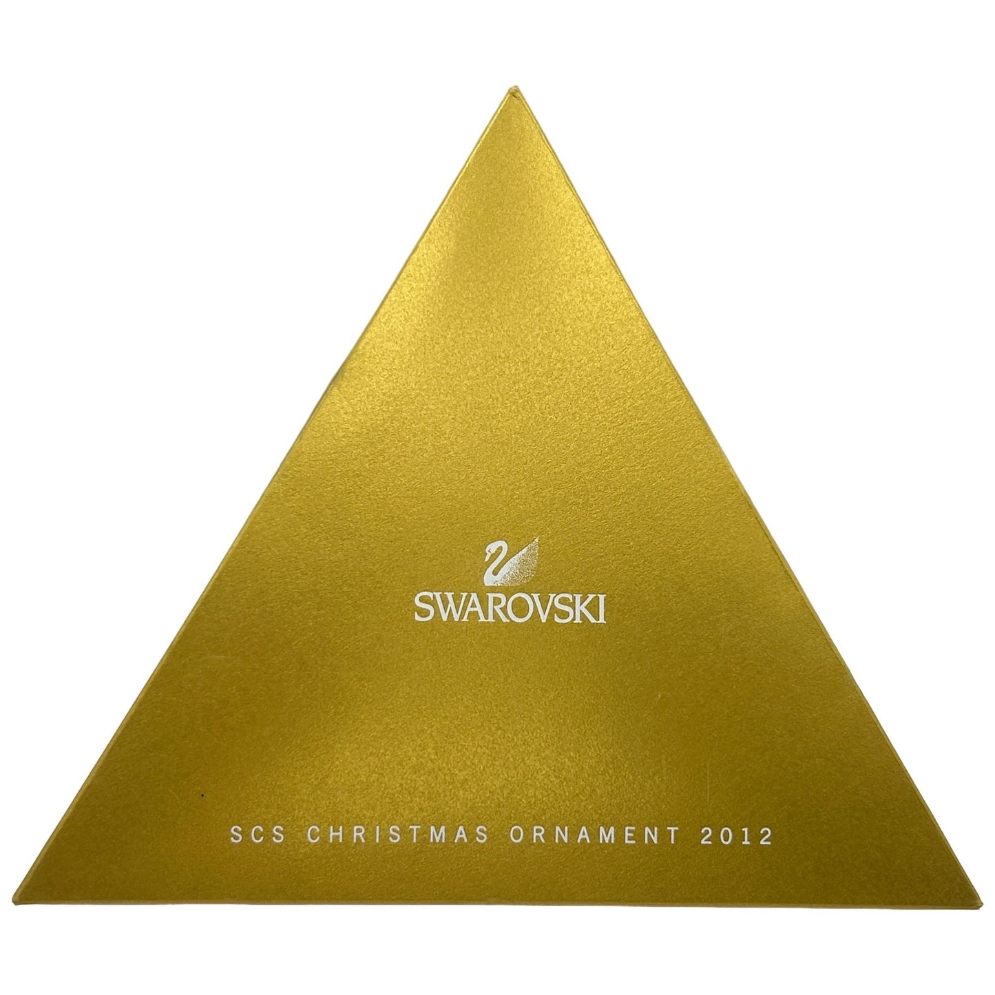 2012 Swarovski CRYSTAL SCS Annual Edition Snowflake Ornament USED ORIGINAL BOX