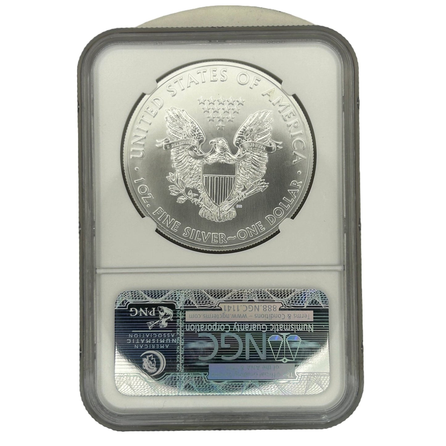 2011 American Silver Eagle $1 Coin NGC MS-70 Early Releases 3543149-100
