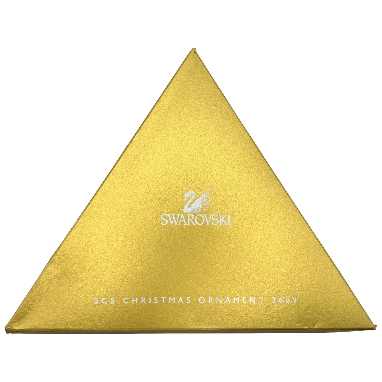 2009 Swarovski CRYSTAL SCS Annual Edition Snowflake Ornament USED ORIGINAL BOX