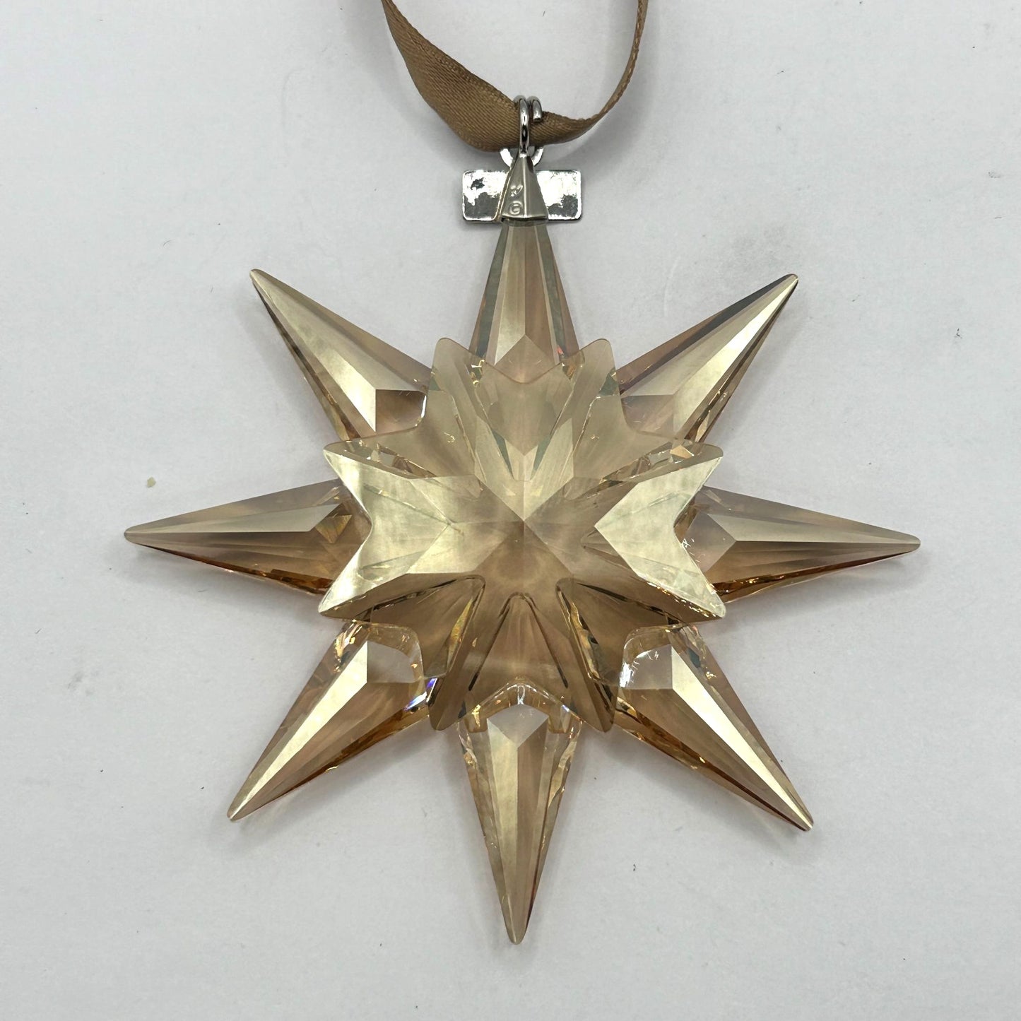 2009 Swarovski CRYSTAL SCS Annual Edition Snowflake Ornament USED ORIGINAL BOX