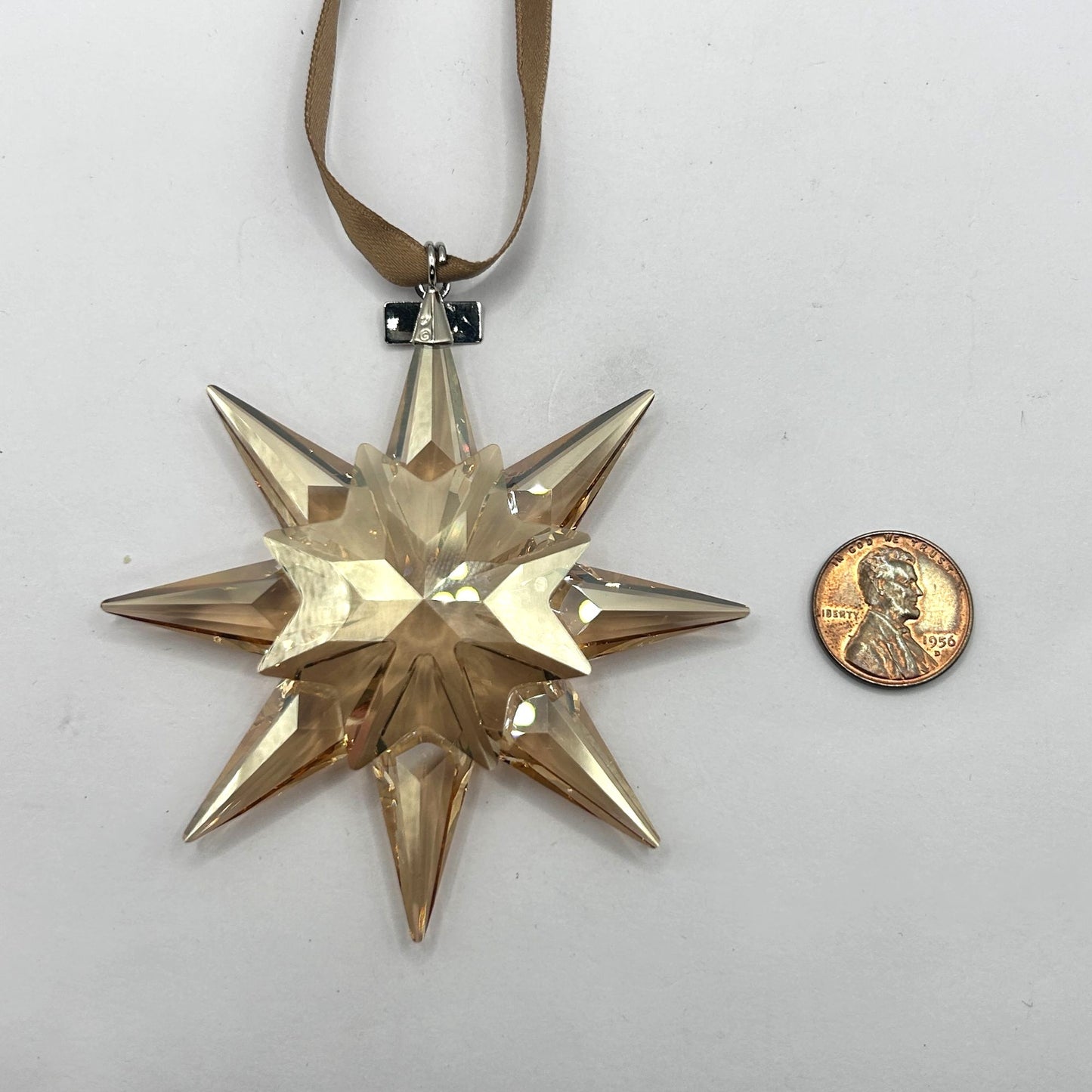 2009 Swarovski CRYSTAL SCS Annual Edition Snowflake Ornament USED ORIGINAL BOX