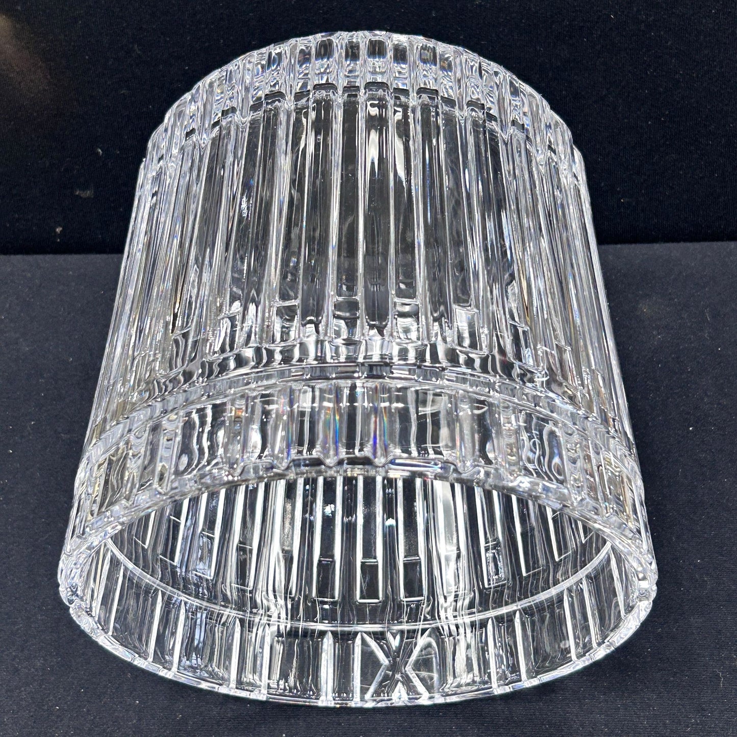 Tiffany & Co. Crystal Vintage Champagne Wine Cooler Ice Bucket Atlas Pattern 8lb