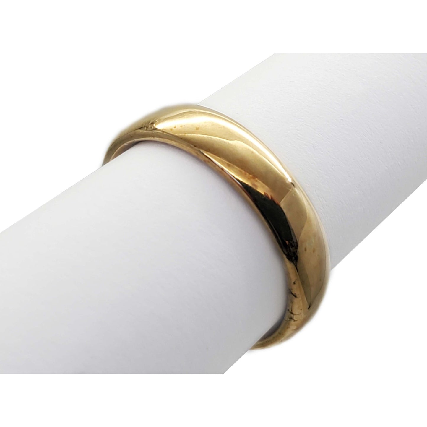 Atasay Kuyumculuk 5mm Comfort Fit Hollow Wedding Band 18k Gold Size 10