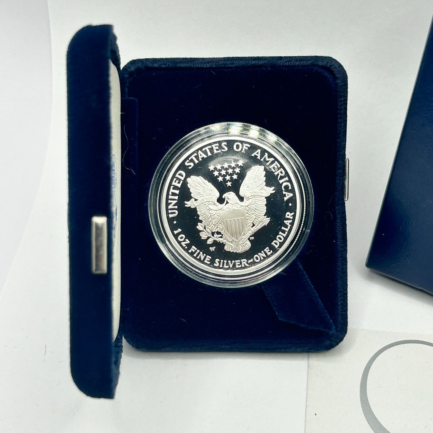 2004-W Westpoint Proof Silver American Eagle Dollar Coin OGP & COA