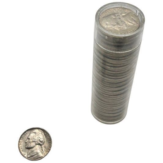 1964 Gem Uncirculated Jefferson Nickel Roll 40 US Coins