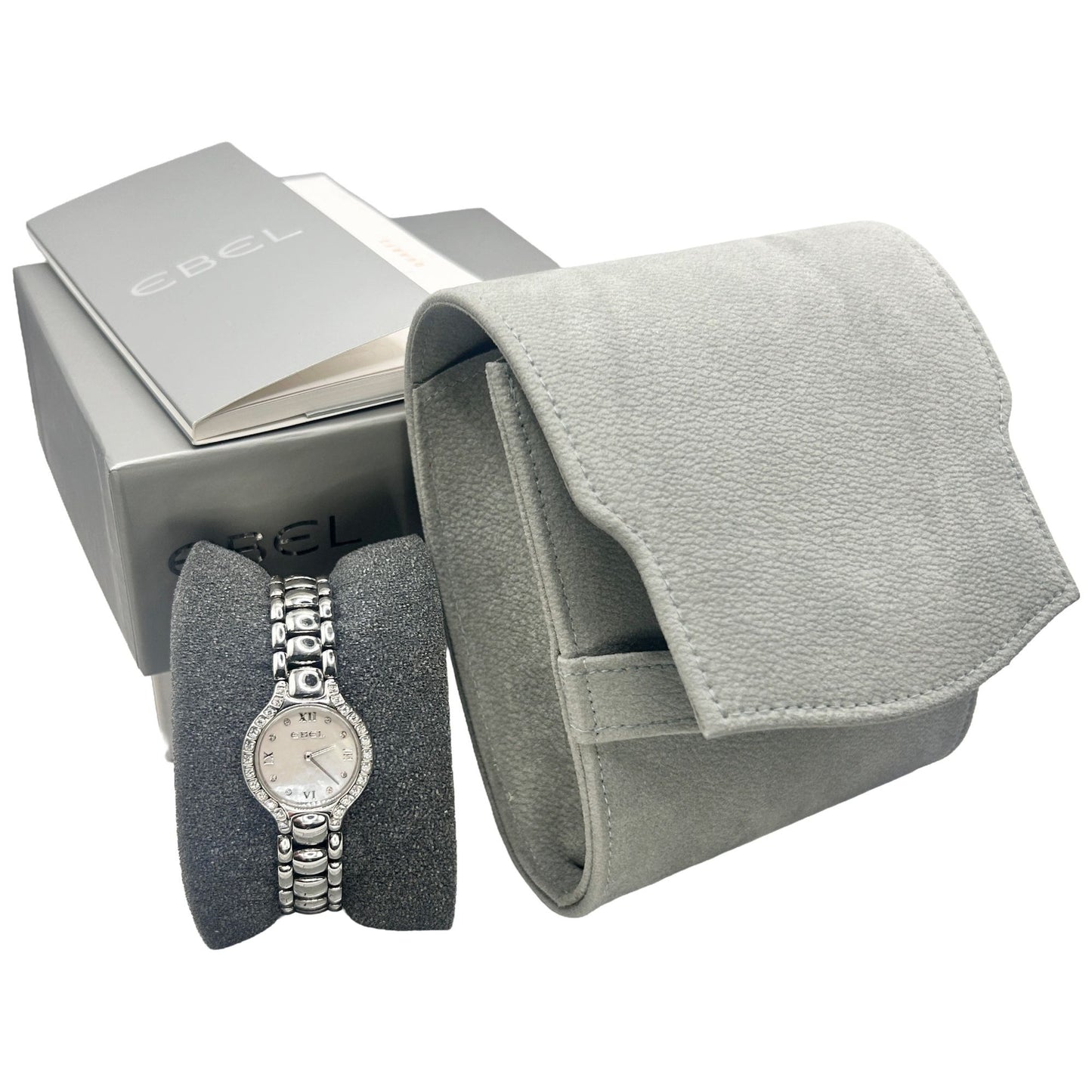 Ebel Beluga .44 Carat Diamond Stainless Steel Ladies Wristwatch 41511439