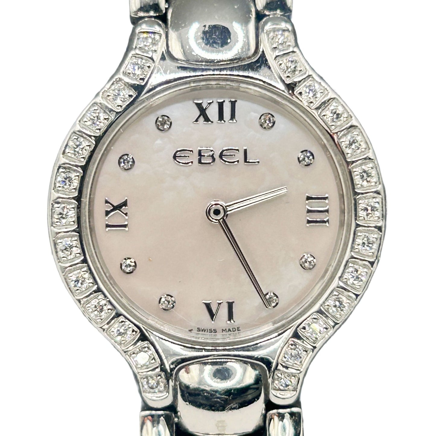 Ebel Beluga .44 Carat Diamond Stainless Steel Ladies Wristwatch 41511439