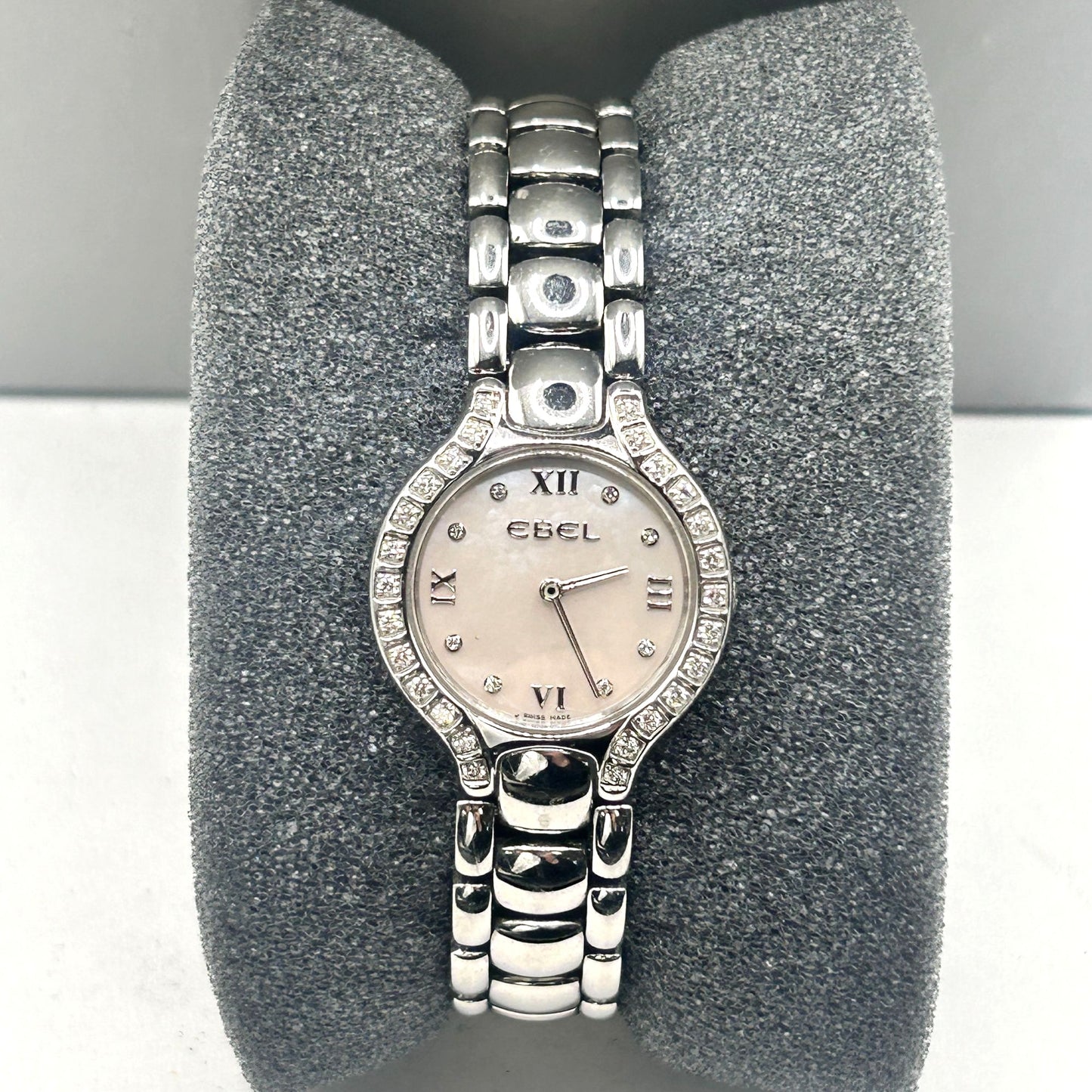 Ebel Beluga .44 Carat Diamond Stainless Steel Ladies Wristwatch 41511439