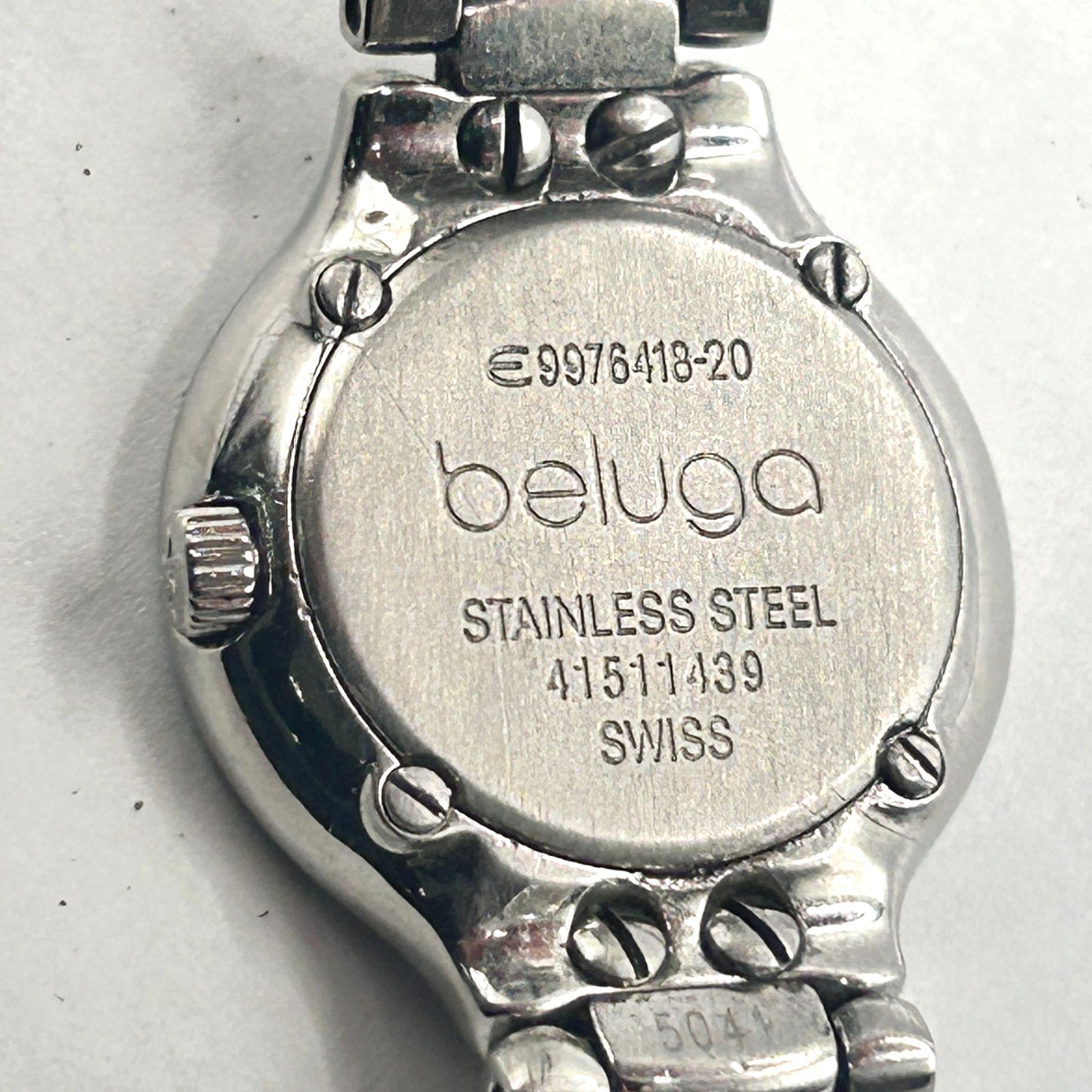 Ebel Beluga .44 Carat Diamond Stainless Steel Ladies Wristwatch 41511439