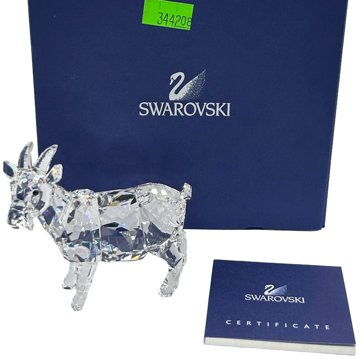 Swarovski Crystal 897351 Goat In Box With Certificate
