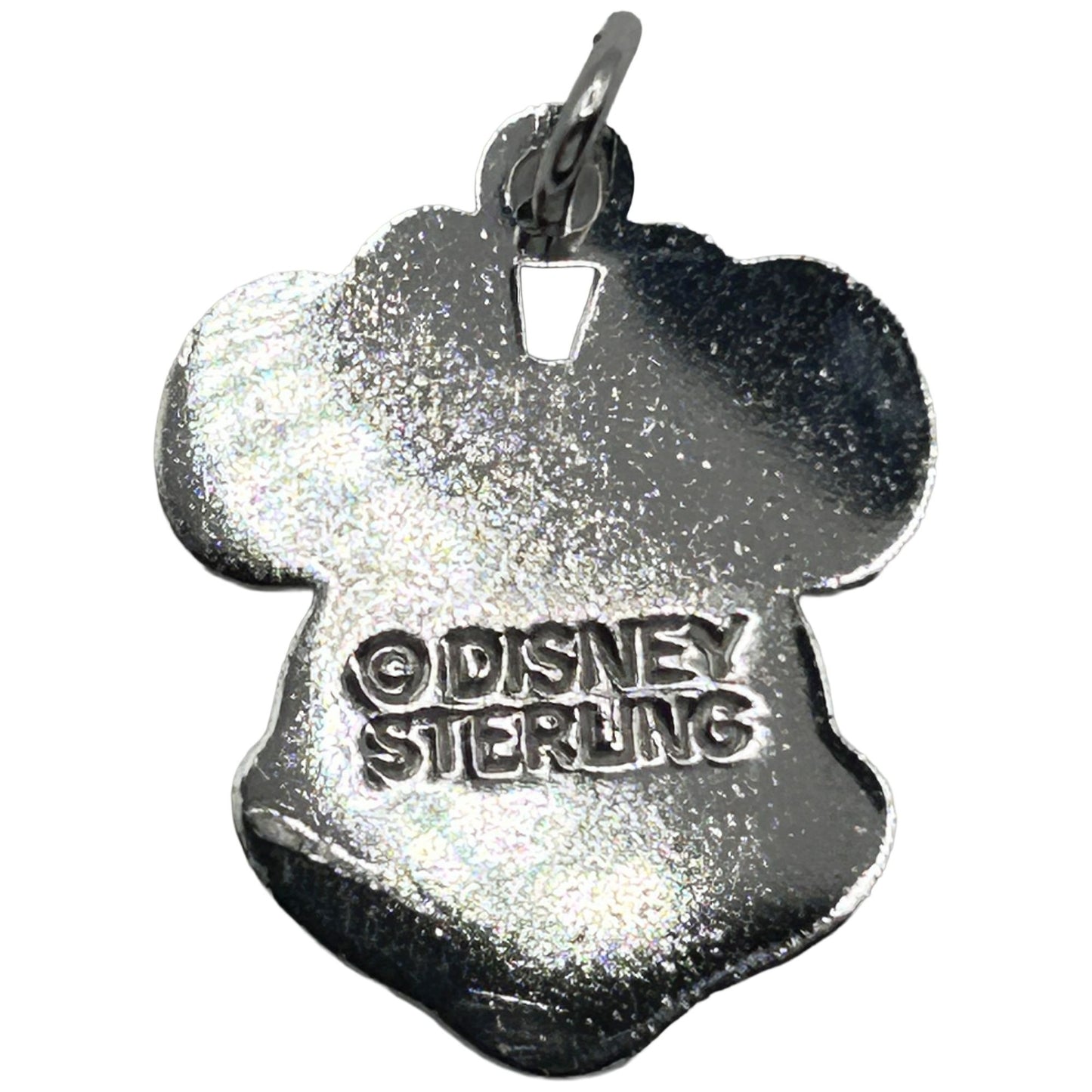 Vintage 925 Sterling Silver Walt Disney Minnie Mouse Face Charm Pendant