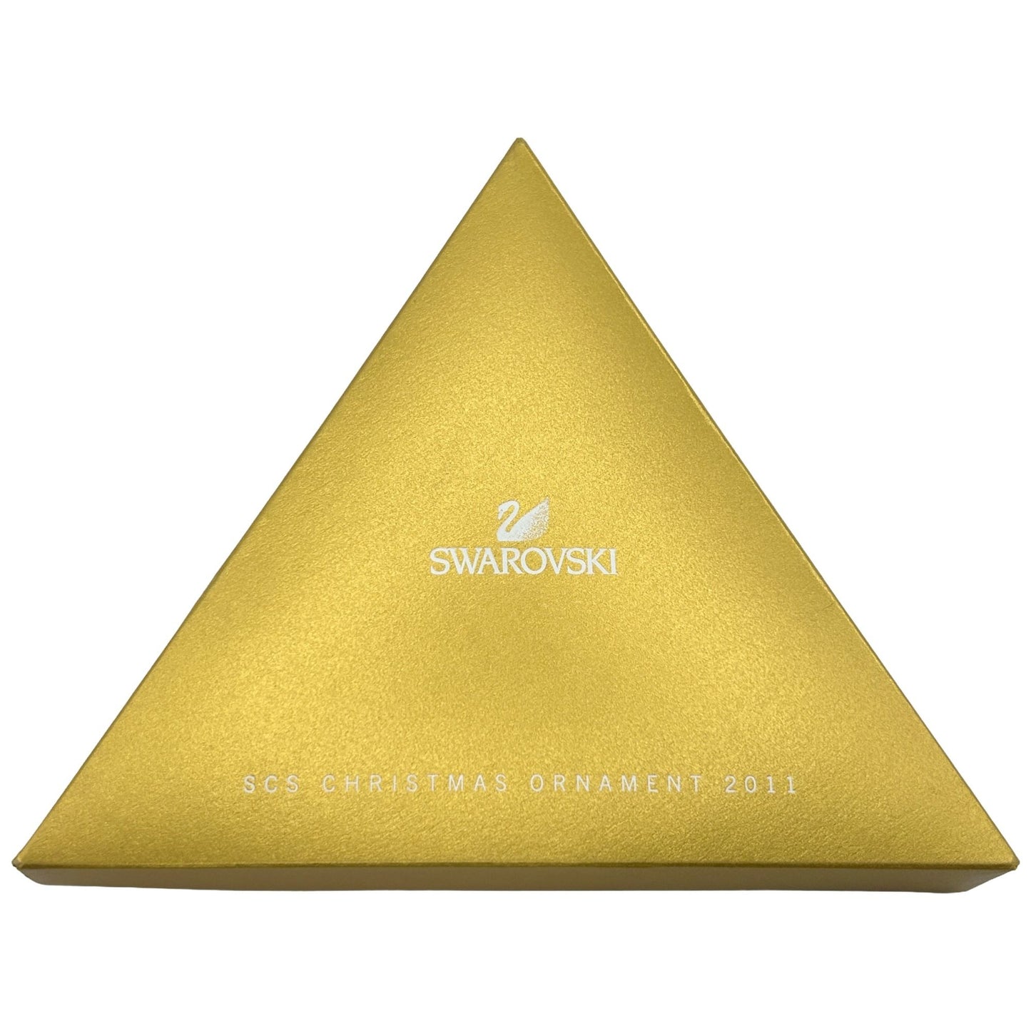 2011 Swarovski CRYSTAL SCS Annual Edition Snowflake Ornament USED ORIGINAL BOX