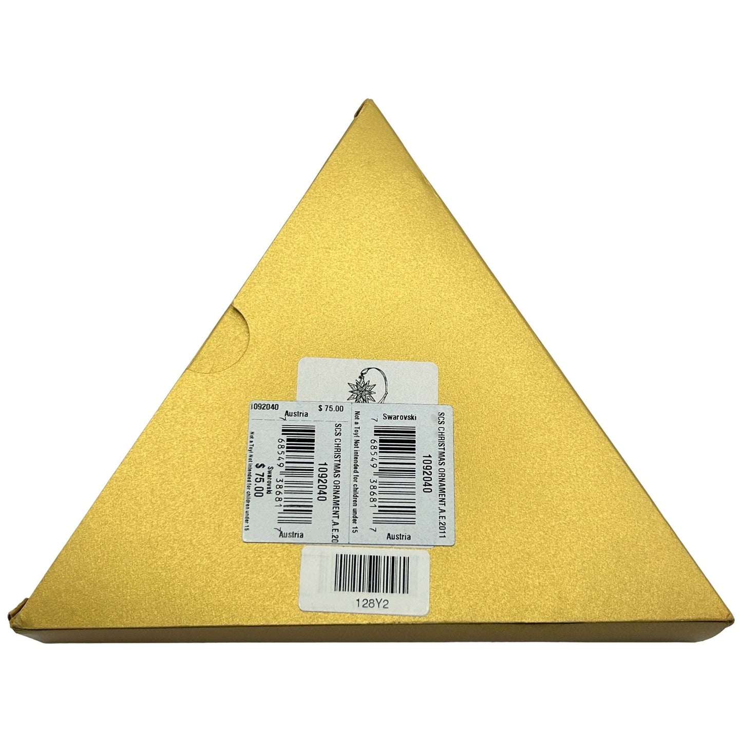 2011 Swarovski CRYSTAL SCS Annual Edition Snowflake Ornament USED ORIGINAL BOX